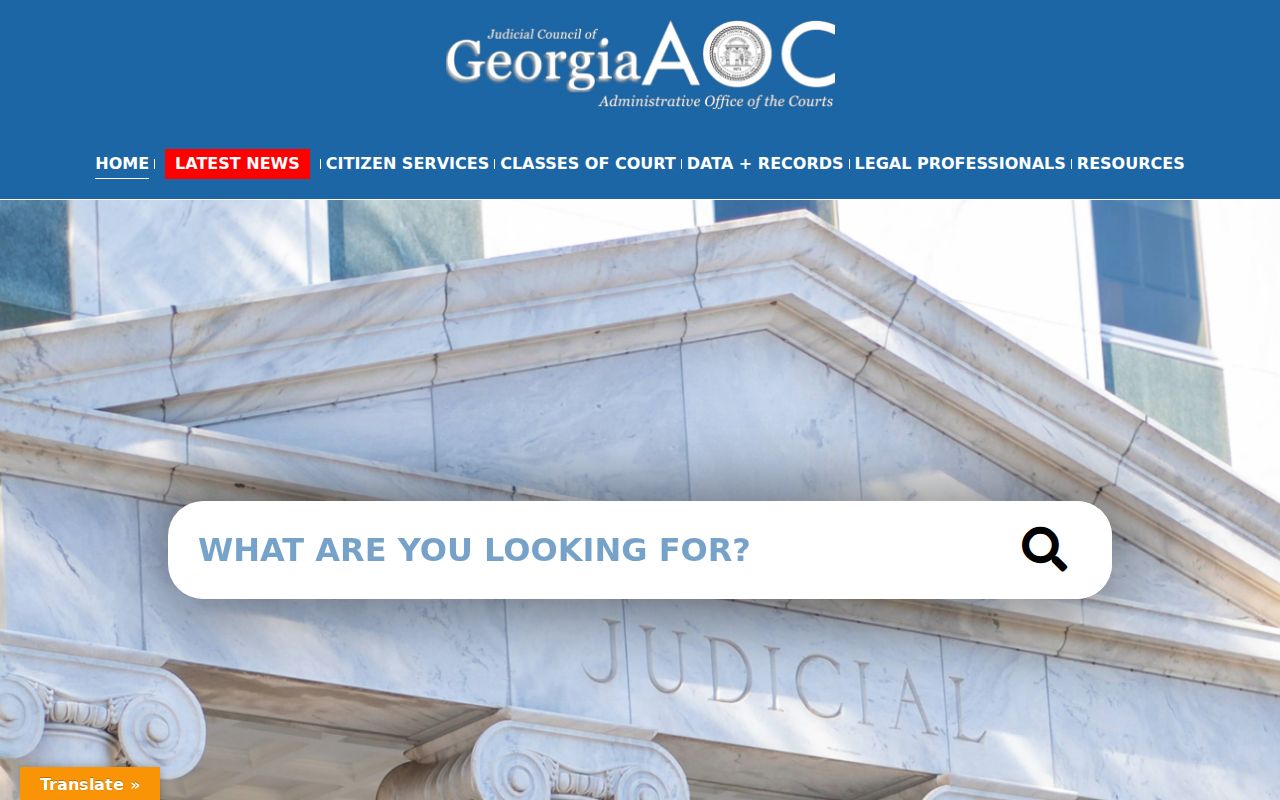 Peach County court docket Georgia Courts gateway
